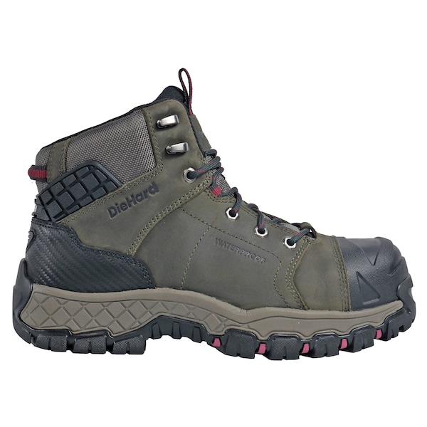 Hoss Boot Co DieHard Comet Work Hiker Boot, Olive, 10.5 W, W - DH60216