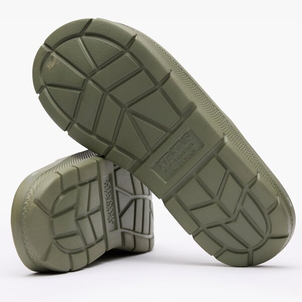 Xtratuf Men's Apres Fish Slide, OLIVE, Size 11 M - XAFH300