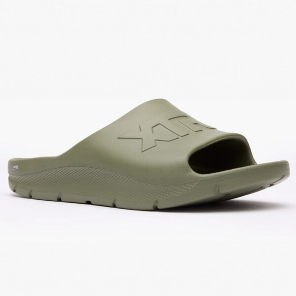 Xtratuf Men's Apres Fish Slide, OLIVE, Size 11 M - XAFH300