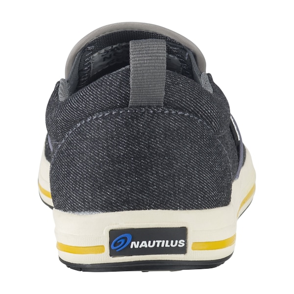 Nautilus Safety Footwear Men Steel Toe Size 14 WESTSIDE ST, MENS PR, Charcoal, 14, Medium - N1430-14M