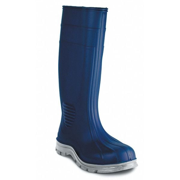 Zoro Select Men's Line Tuff Tall Rubber Boots, Steel Toe, 15" Height, Blue, 9 (Formerly Talon Trax) - 445L31