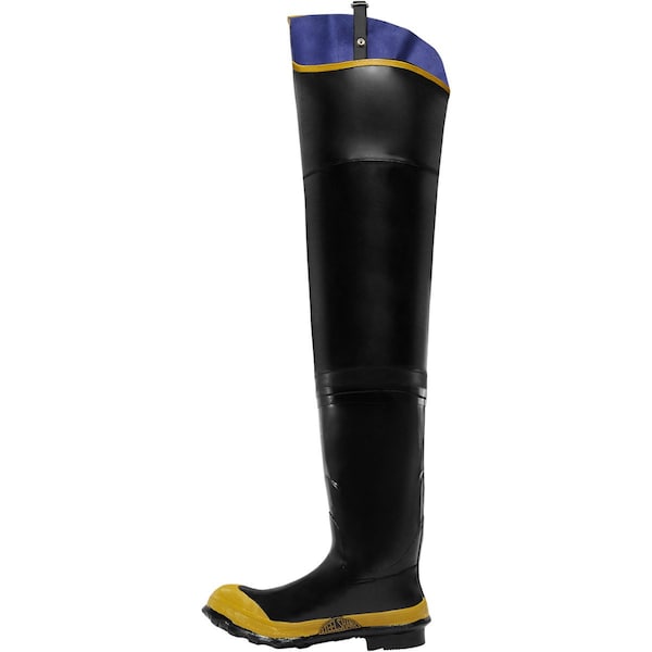 Lacrosse Men's Hip Wader, 10 Steel Toe, Black - 24009091