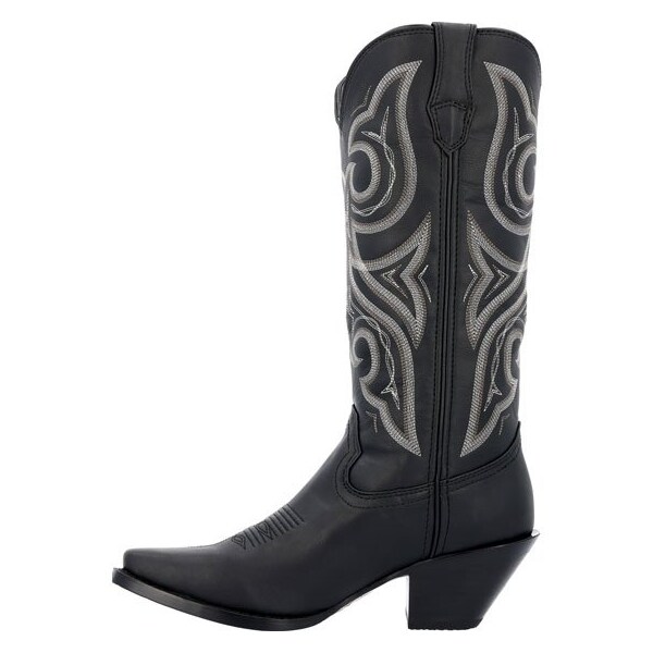 Durango Women's Western Boot, 10 M, Leather, 13 in H, Black - DRD0450