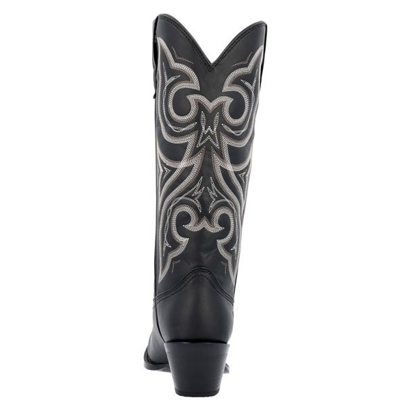 Durango Women's Western Boot, 10 M, Leather, 13 in H, Black - DRD0450