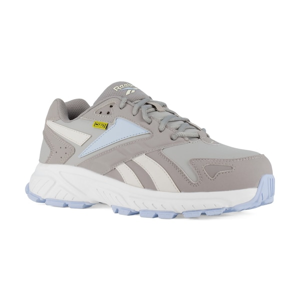 Reebok Women's Composite Toe Athletic Shoe, Blue/Gray, 9 1/2, W, RB364 - RB364-W-09.5