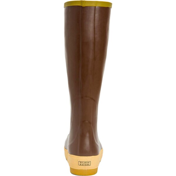 Xtratuf Women's Salmon Sisters Tall Rubber Boots, 15 in Height, Brown, 9 - XWL9TF