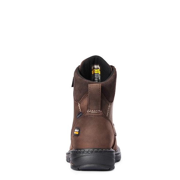 Ariat Women's 6 in Composite Toe 6-Inch Work Boot, Oily Distressed Brown, 8 1/2, W, 10033995 - 10033995