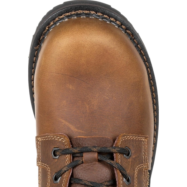 Georgia Boot Men's Met-Guard Waterproof Work Boot, 9 M, Steel Toe, Brown, GB00322 - GB00322