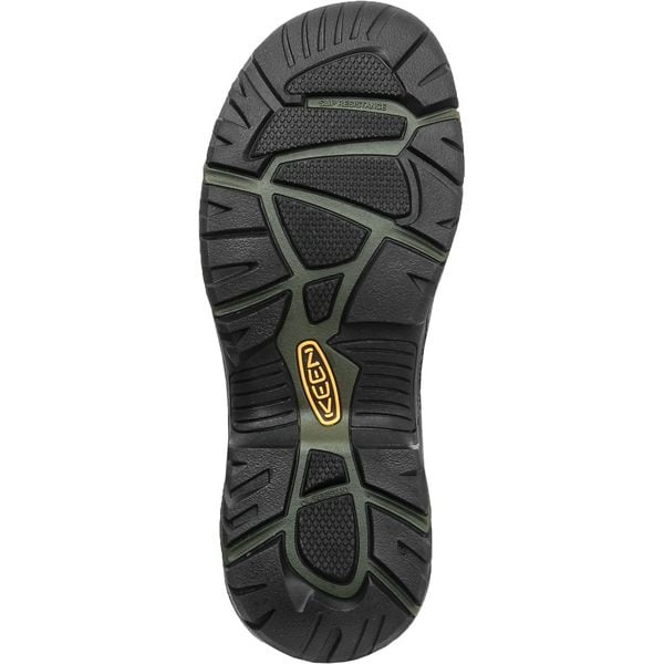 Keen Men's Hiker Boot, 8 D, Steel Toe, 5 in H, Gray, 1011243 - 1011243