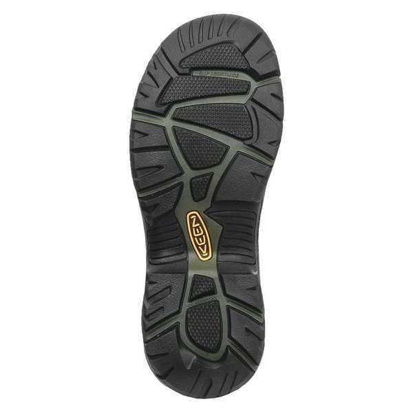 Keen Men's Hiker Boot, 8 D, Steel Toe, 5 in H, Gray, 1011243 - 1011243