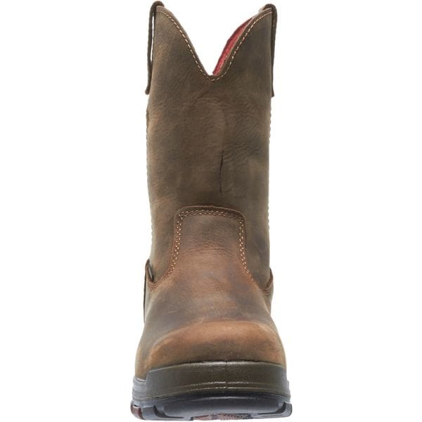 Wolverine Cabor EPX, Men's 10 in Composite Toe Wellington Boot, Dark Brown, 9, M, W10318 - W10318