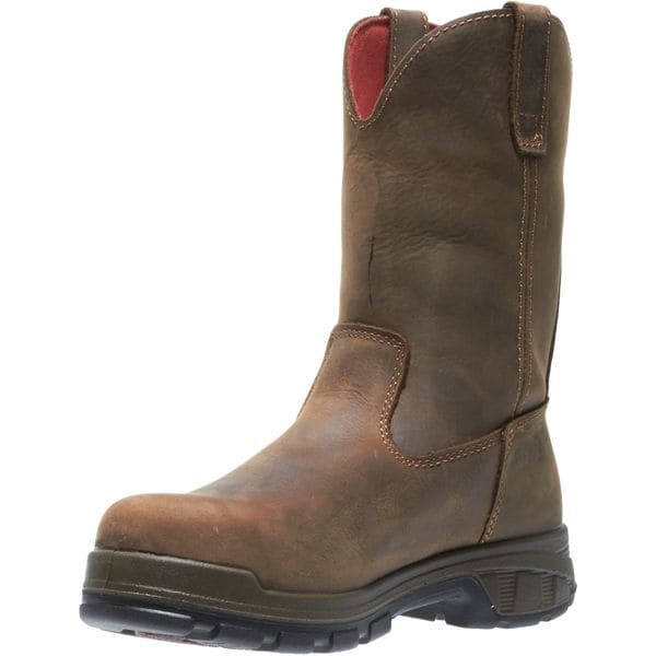 Wolverine Cabor EPX, Men's 10 in Composite Toe Wellington Boot, Dark Brown, 9, M, W10318 - W10318
