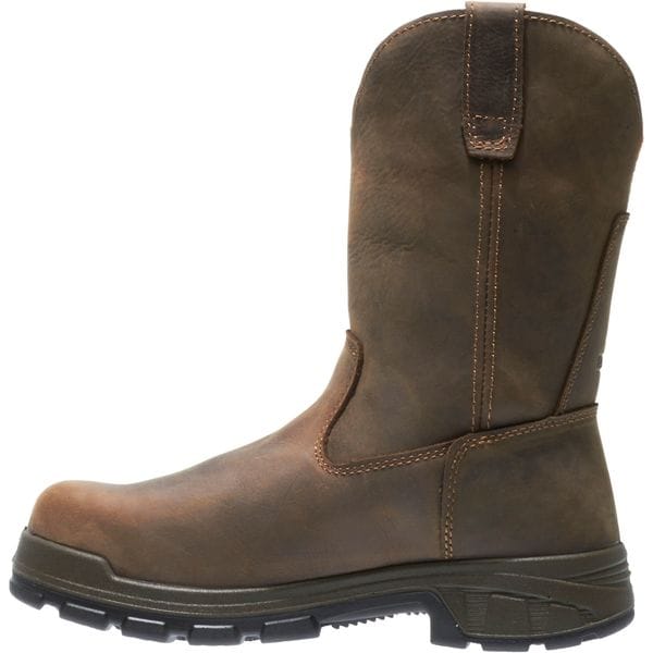 Wolverine Cabor EPX, Men's 10 in Composite Toe Wellington Boot, Dark Brown, 9, M, W10318 - W10318