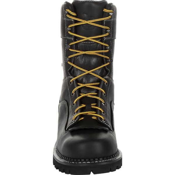 Georgia Boot AMP LT, Men's Composite Toe Logger Work Boot, Black, 14, M, GB00272 - GB00272
