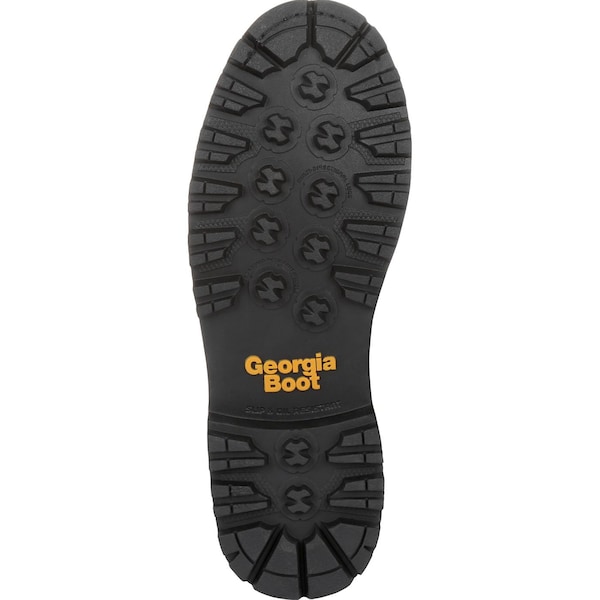 Georgia Boot AMP LT, Men's Composite Toe Logger Work Boot, Black, 14, M, GB00272 - GB00272
