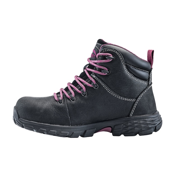 Avenger Safety Footwear Women Aluminum Toe FLIGHT AT, WOMENS PR, Black, 10, Medium - A7472-10M