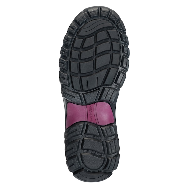 Avenger Safety Footwear Women Aluminum Toe FLIGHT AT, WOMENS PR, Black, 10, Medium - A7472-10M