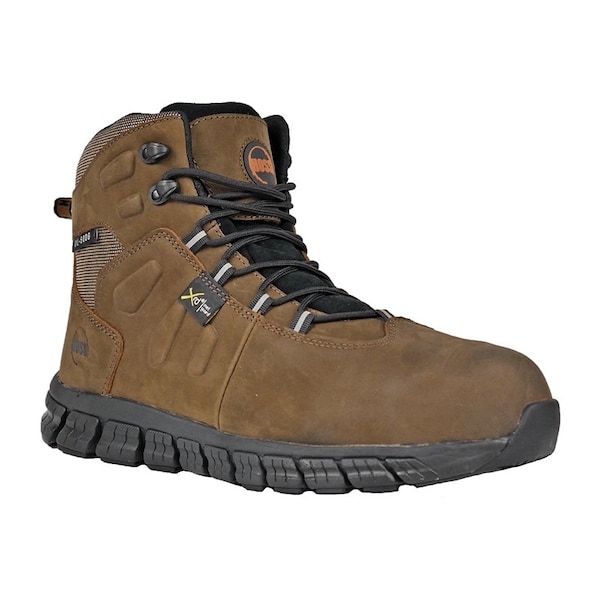 Hoss Boot Co Tikaboo, Men's Composite Toe Work Boot w/Met Guard, Brown, 11, M, 60240 - 60240
