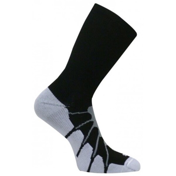 Powerplay SS 3011 Performance Sports Plantar Fasciitis Crew Arch Compression Socks, Black - Small - PO125259