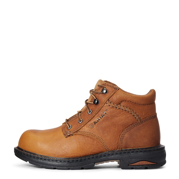 Ariat Women's 5 in Composite Toe 6-Inch Work Boot, Brown, 7 1/2, B, 10005949 - 10005949