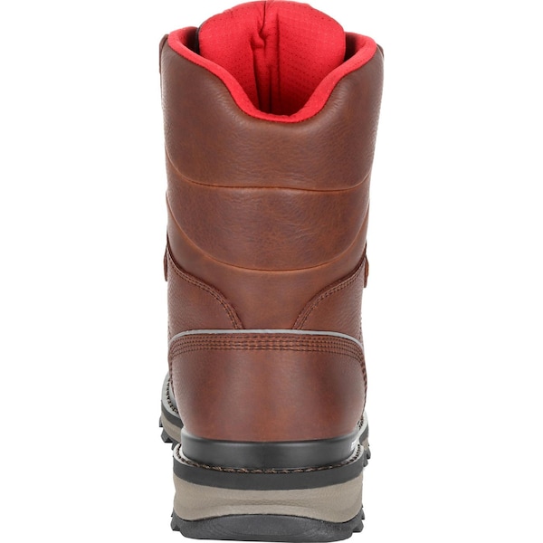 Rocky Rams Horn, Men's 6 in Composite Toe Insulated Work Boot, Dark Brown, 9, W, RKK0284 - RKK0284