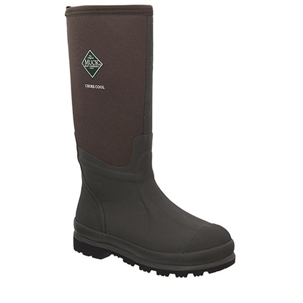 Muck Boot Co Men's Chore XPRESSCOOL Tall Rubber Boot, 16 in Height, 12 - CHCT-900-BRN-120