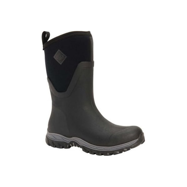 Muck Boot Co Women's Arctic Sport II Waterproof Mid Boot, 12.2 in Height, Black, 8 - AS2M-000-BLK-080