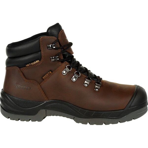 Rocky Worksmart, Men's 5 in Composite Toe Work Boot, Brown, 13, W, RKK0266 - RKK0266