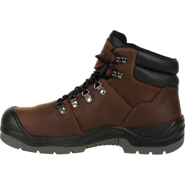 Rocky Worksmart, Men's 5 in Composite Toe Work Boot, Brown, 13, W, RKK0266 - RKK0266