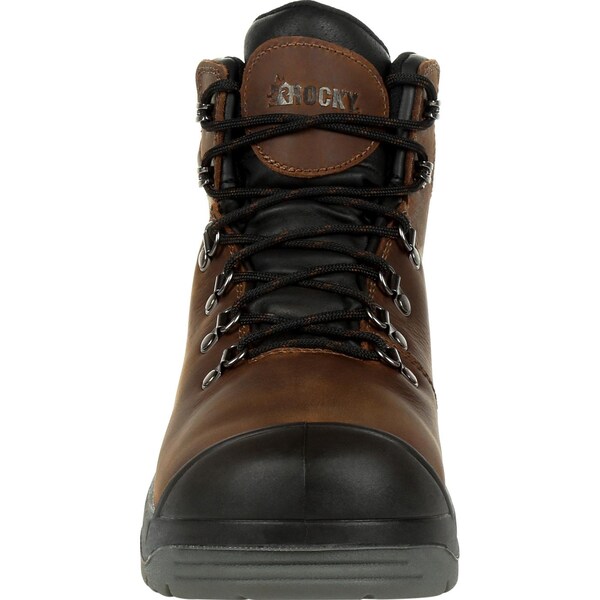 Rocky Worksmart, Men's 5 in Composite Toe Work Boot, Brown, 13, W, RKK0266 - RKK0266
