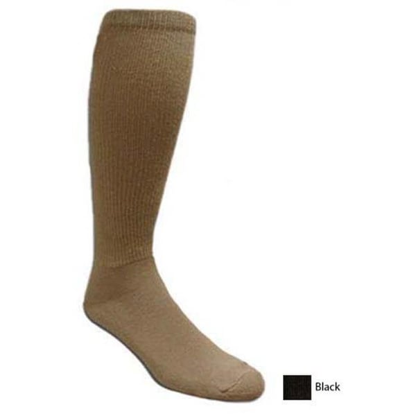 Covert Threads Covert Threads CT-2910-BK 13 - 15 Rock Ground Pounder Sock in Black - TGCT-2910-BK