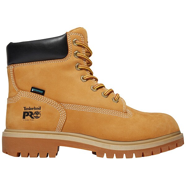 Timberland Pro Women's 6-Inch Work Boot, 11 M, Steel Toe, Wheat, TB0A2QVU231 - TB0A2QVU231