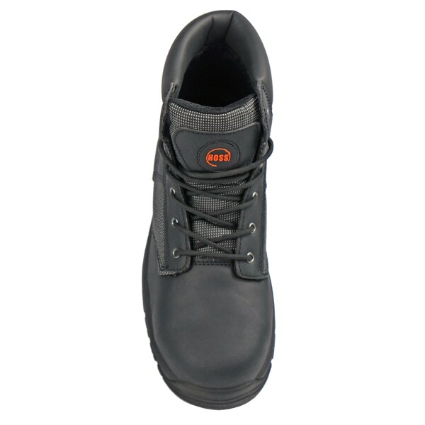 Hoss Boot Co Men's Work Boot, 10.5 Steel Toe, Black, 60160 - 60160