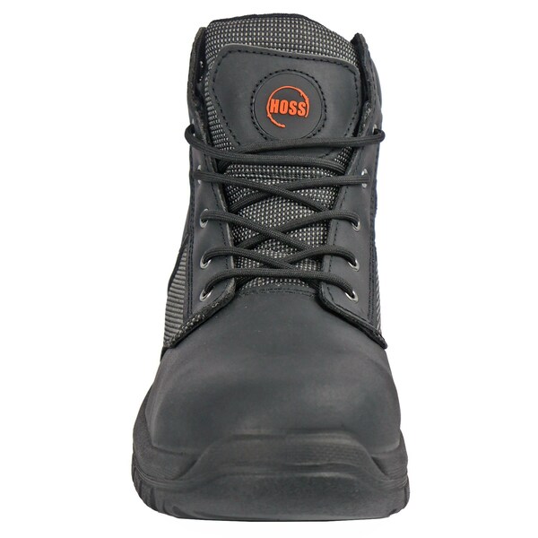 Hoss Boot Co Men's Work Boot, 10.5 Steel Toe, Black, 60160 - 60160