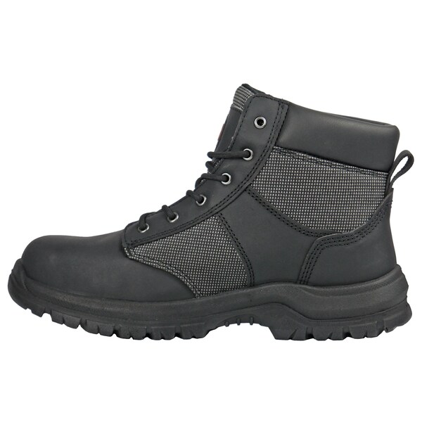 Hoss Boot Co Men's Work Boot, 10.5 Steel Toe, Black, 60160 - 60160
