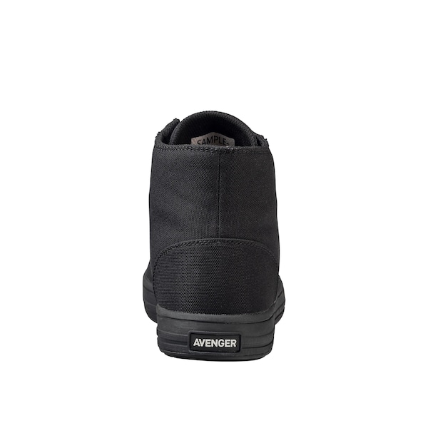 Avenger Safety Footwear Men's Aluminum Toe High-Top Athletic Work Shoe, Black, Black, 10, Wide, A303 - A303-10W