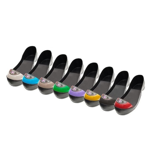 Impacto Impacto Turbotoe Molded Pvc Safety Toe Caps With Steel Toe, Lg (10-11) - TT L