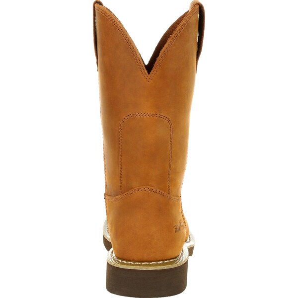 Georgia Boot Carbo-Tec, Men's Carbo-Tec Wellington, 10 2E, SPR Leather, 11 in Height, Prairie Chestnut - G5814