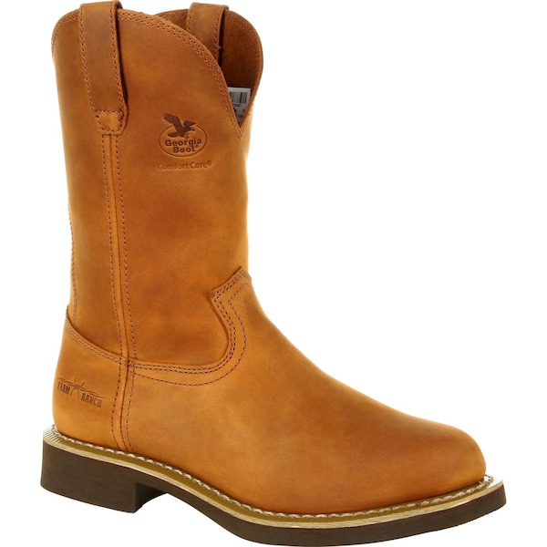Georgia Boot Carbo-Tec, Men's Carbo-Tec Wellington, 10 2E, SPR Leather, 11 in Height, Prairie Chestnut - G5814