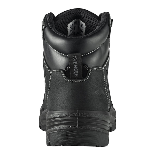 Avenger Safety Footwear Men's Carbon Nano-Fiber Toe FOUNDATION CN PR, MENS PR, Black, 15, Wide, A7400 - A7400-15W