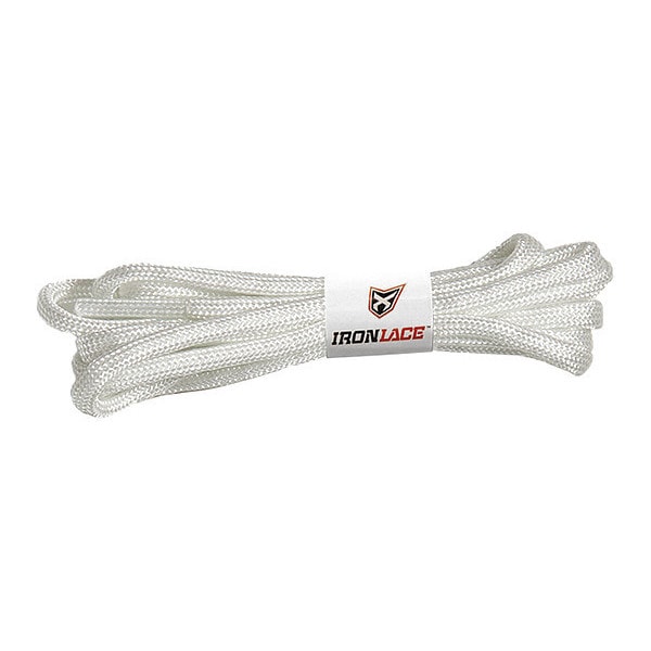 Ironlace Paracord 550 Shoelace, 63", White, PR1 - 550-63-01