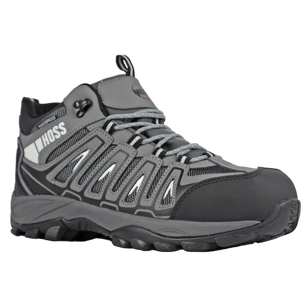 Hoss Boot Co Men's Composite Toe Work Boot, Grey, 14, M, 53023 - 53023