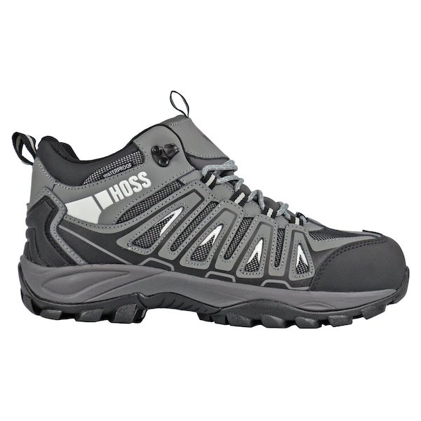 Hoss Boot Co Men's Composite Toe Work Boot, Grey, 14, M, 53023 - 53023