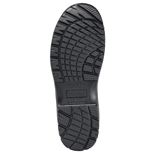Avenger Safety Footwear Women Composite Toe BREAKER CT, WOMENS PR, Black, 6.5, Wide - A7287-6.5W