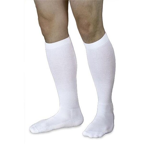 Sigvaris Sigvaris 602CLLW00 18-25mmHg Womens Closed Toe Knee High Compression Sock; Large & Long; White - 602CLLW00