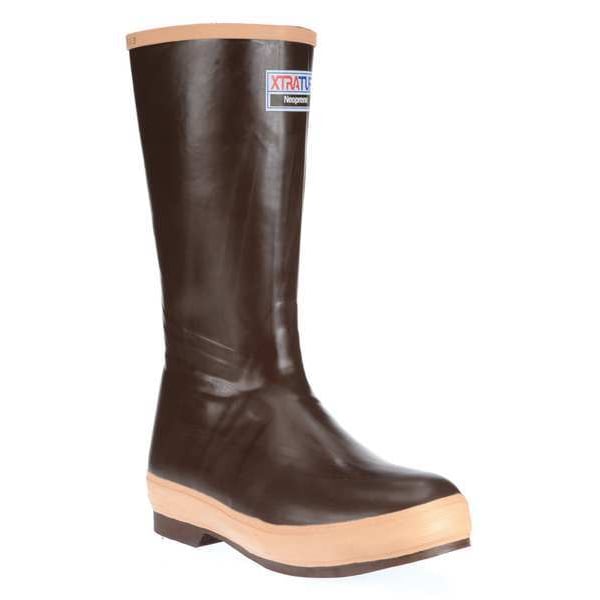 Xtratuf Men's Legacy Insulated Rubber Boots, Plain Toe, 15 in Height, Brown, 8 - 22274G/8