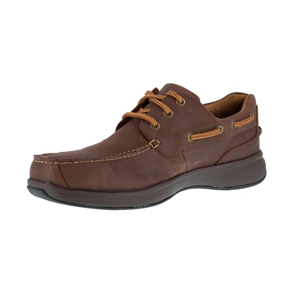 Florsheim Mens Brown Steel Toe Three Eye Tie B, Brown, 16D 12 - FS2326