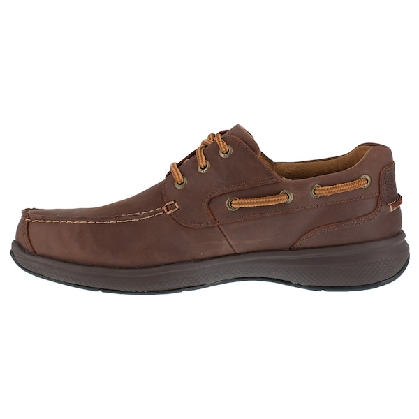Florsheim Mens Brown Steel Toe Three Eye Tie B, Brown, 16D 12 - FS2326