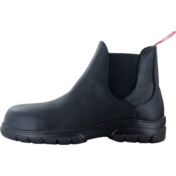 Mellow Walk Safety Women's Composite Toe Work Boot, Black, 6, E, 446128 - 446128BLK060