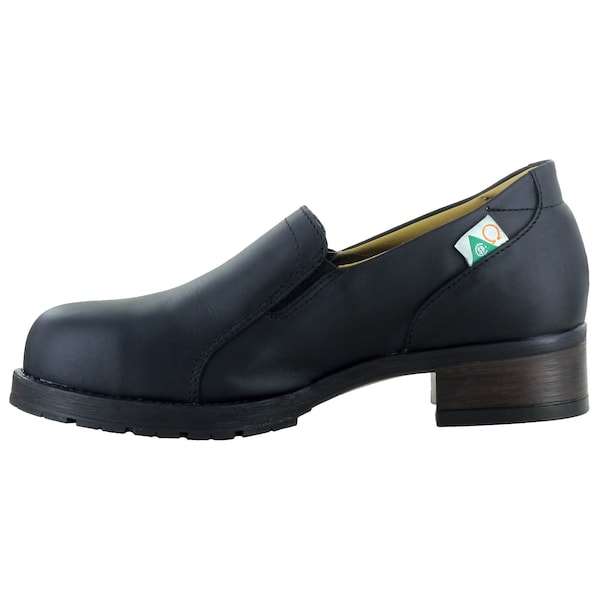 Mellow Walk Safety Women's Steel Toe, Thermal Rubber Outsole, Black, 5.5 D - 402109BLK055